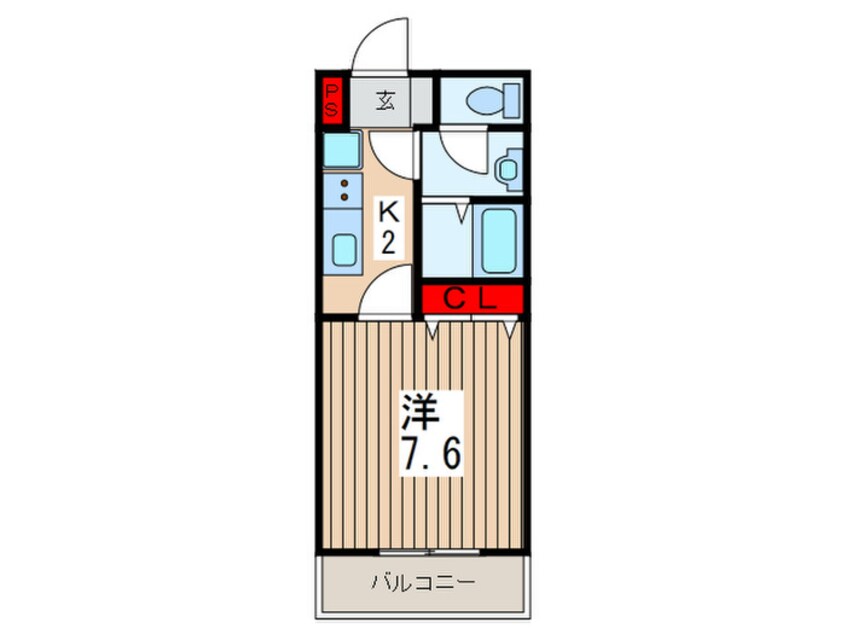 間取図 イセ・ビエント