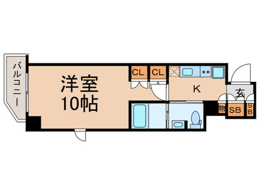 間取図 DIPS野方（704）