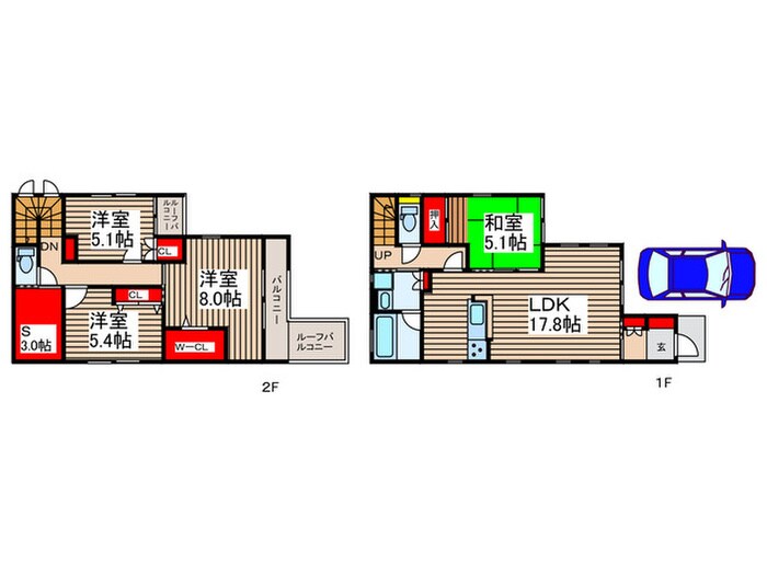 間取り図 藤久保戸建