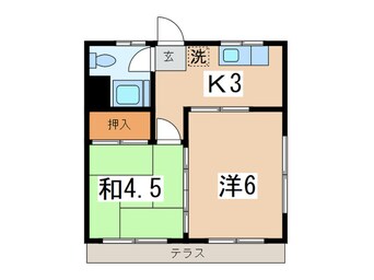 間取図 鈴木荘