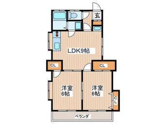間取図 それいゆ一橋二番館