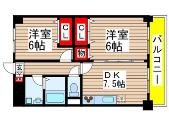 間取図 ミュウ