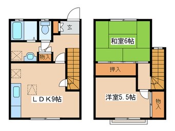 間取図 メンバーズタウン厚木C