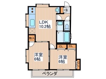 間取図 それいゆ一ツ橋一番館