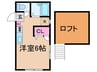 サイレンス大泉学園 1Rの間取り