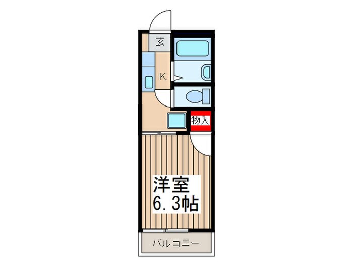 間取り図 シンフォニア北坂戸