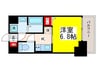 SARA東日本橋 1Kの間取り