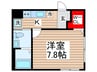 平井ｋａｄｏ 1Kの間取り