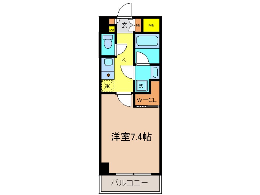 間取図 Ｎ３５ＥＡＳＴ