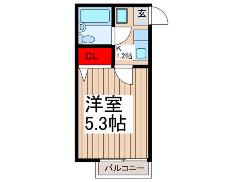 間取図 エミグランド北戸田Ⅱ