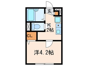 間取図 リブリ・ドルフ上野毛