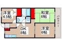 パークヒルズ入谷の間取図