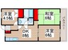 パークヒルズ入谷 3DKの間取り