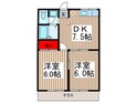 エステ－トピア森の間取図
