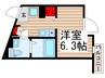 ルノン北千住 1Rの間取り