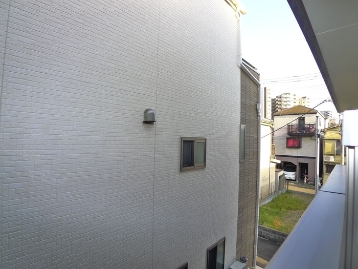 室内からの展望 ルノン北千住