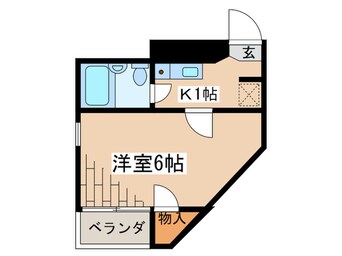 間取図 キャトルセゾン東橋本