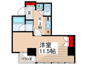 間取図 フロ－ラル東葛西Ⅶ