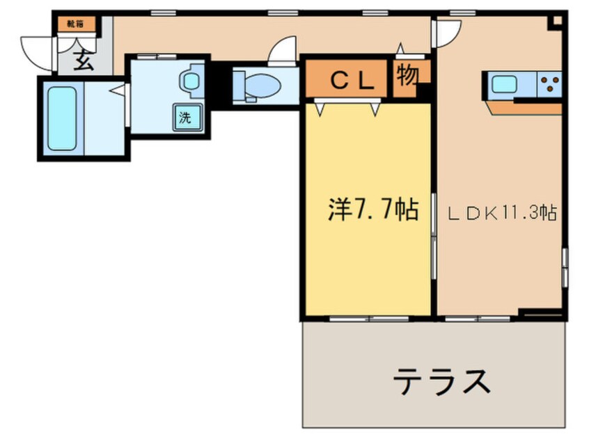 間取図 レグレット