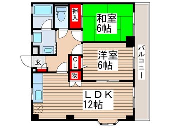 間取図 サンライズマンション