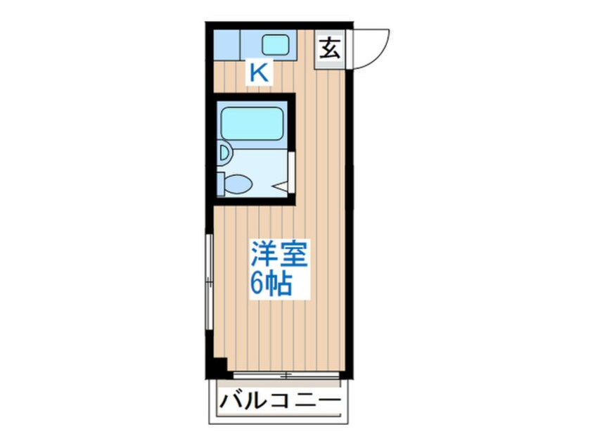 間取図 ピア東高円寺