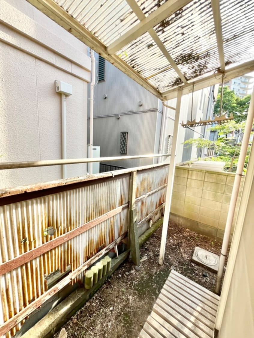 室内からの展望 新都心ハイツ