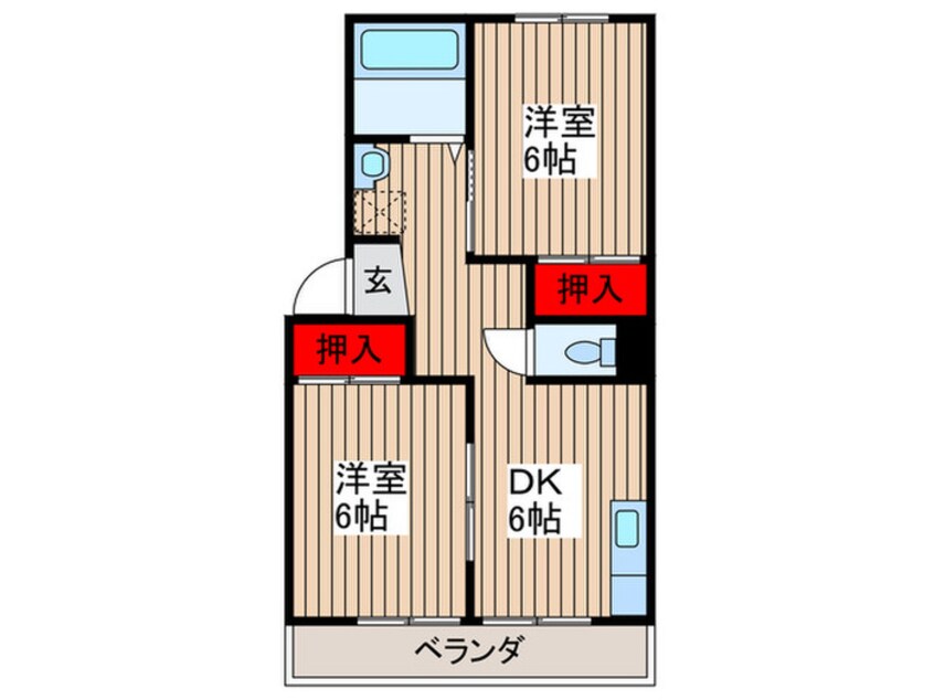 間取図 太田コ－ポ