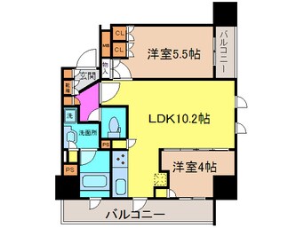 間取図 パ－クアクシス浅草橋