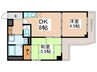 ANTHEM青戸ビル 2DKの間取り