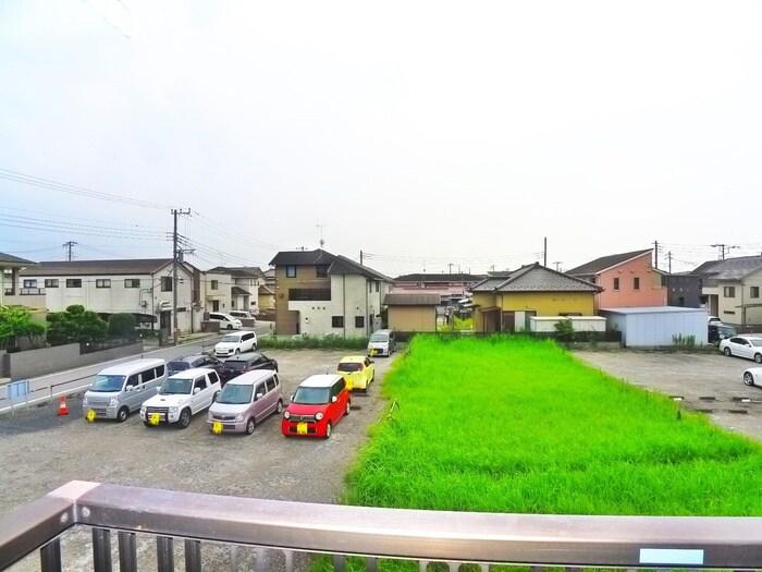 室内からの展望 千代ハイツ