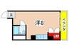 浅井ビル 1Rの間取り