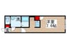 Ｃａｓｉｔａ野田 1Rの間取り