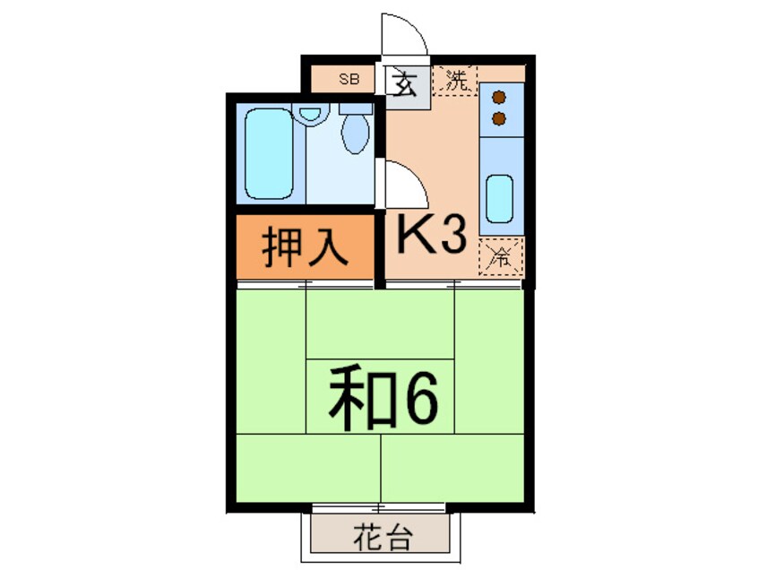 間取図 メゾン豊