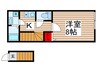 MQuarto豊四季 1Kの間取り