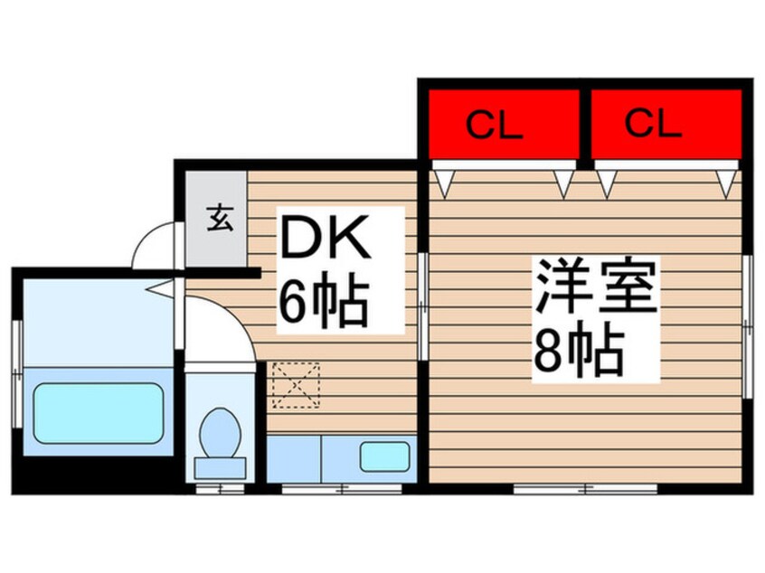 間取図 東マンション