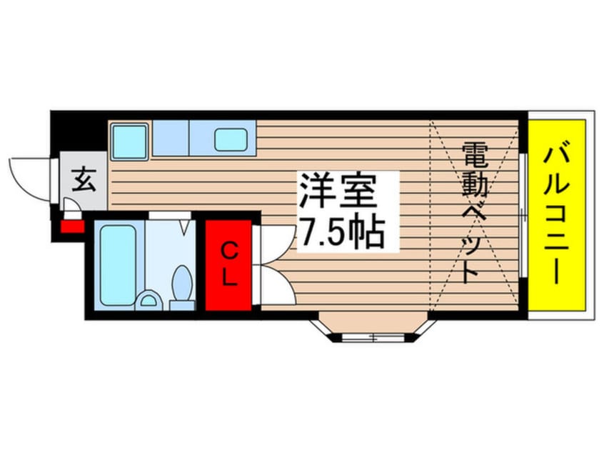 間取図 エステ－トピア　ジュネス