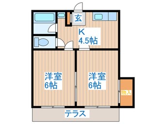 間取図 コ－ポ石川