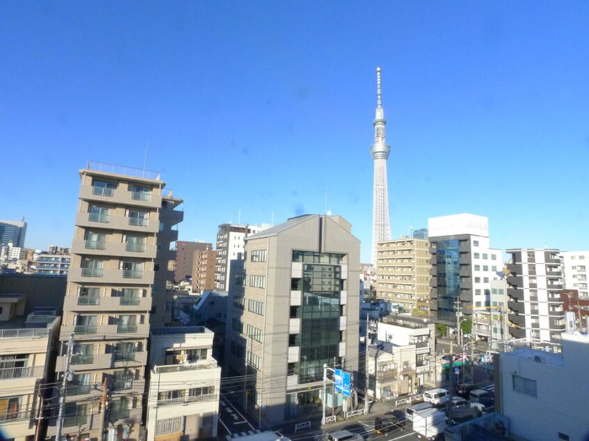 室内からの展望 スカイビューテラス本所吾妻橋