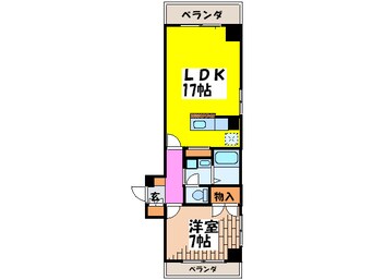 間取図 アレックスビル