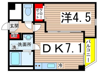 間取図 ミミハウス本千葉