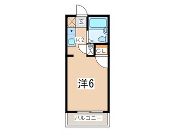 間取図 トラストビラ多摩センター