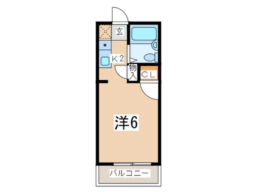 間取図 トラストビラ多摩センター