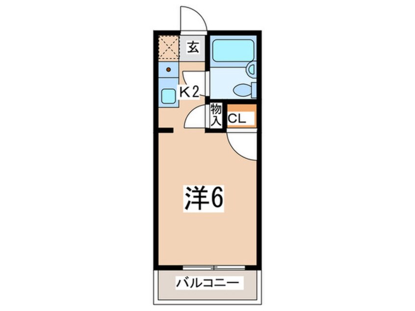 間取図 トラストビラ多摩センター