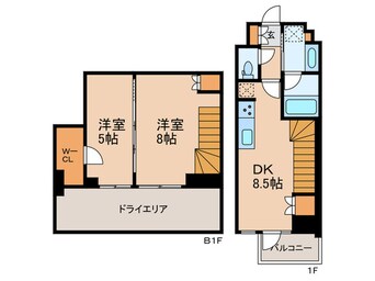 間取図 ベルファース駒沢三丁目