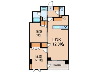 間取図 ベルファース駒沢三丁目