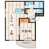 ヒーローパークヒル 1LDKの間取り