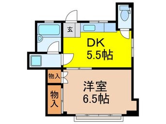 間取図 石原コーポ