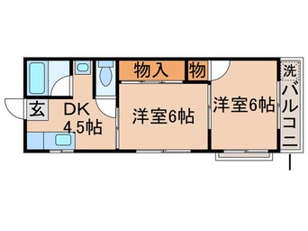 間取図 ハイツセザンヌ