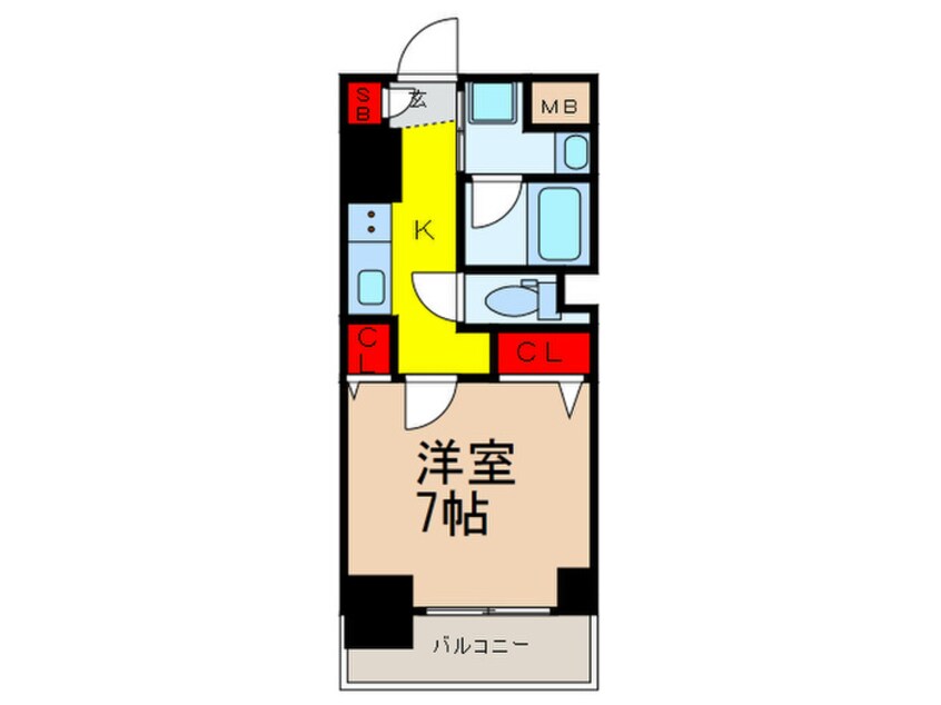 間取図 クレストコート志村坂上