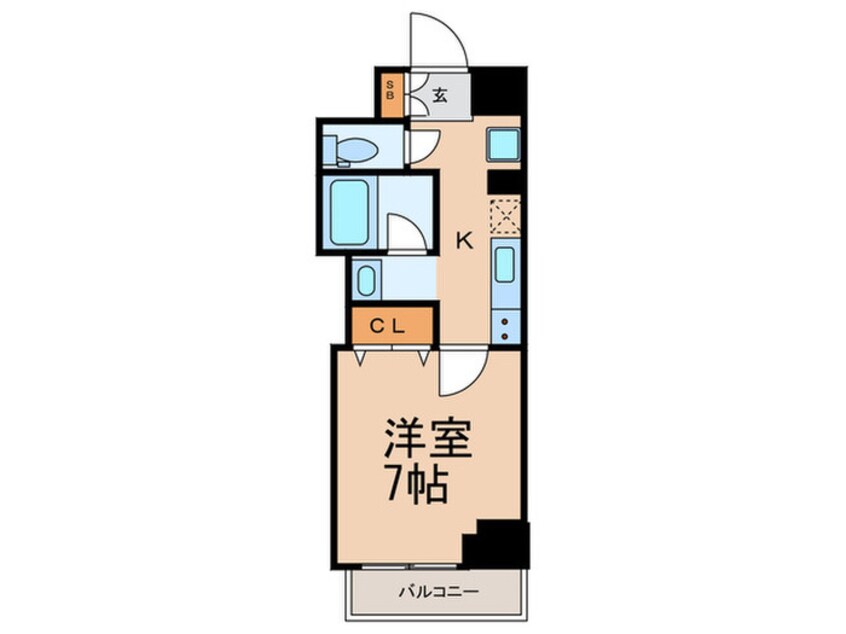 間取図 クレストコート志村坂上
